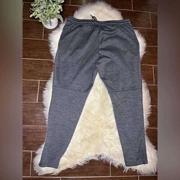 Adidas heathered grey joggers sz 2XL - Picture 3 of 6